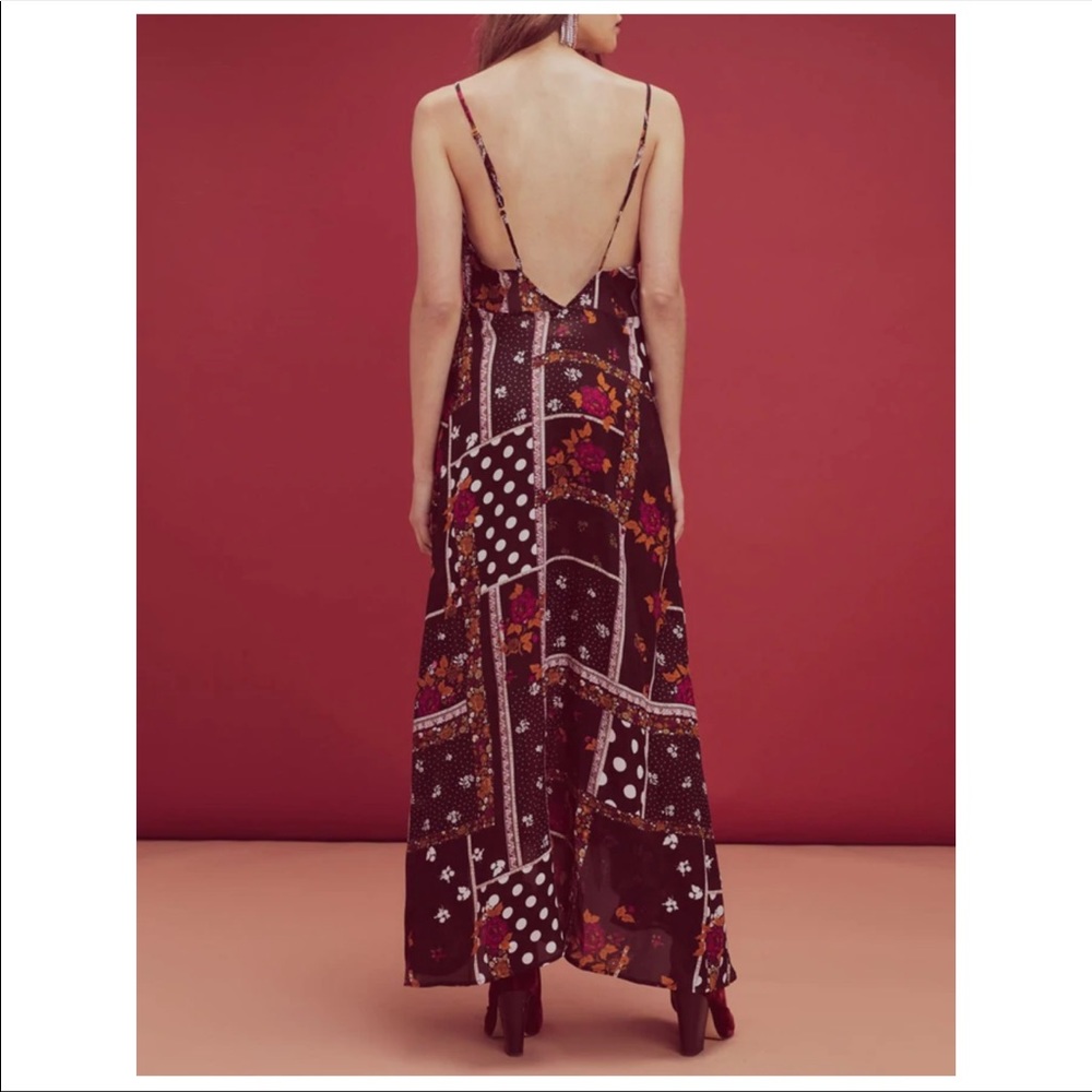 FOR LOVE AND LEMONS Romy Patchwork Dress Small - Picture 2 of 7